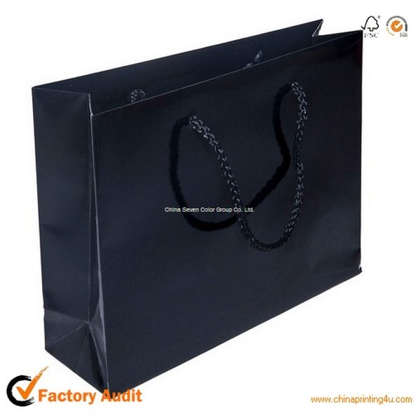 OEM Gloss Paper Shopping Bag